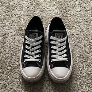 Converse Black and White Sneakers
